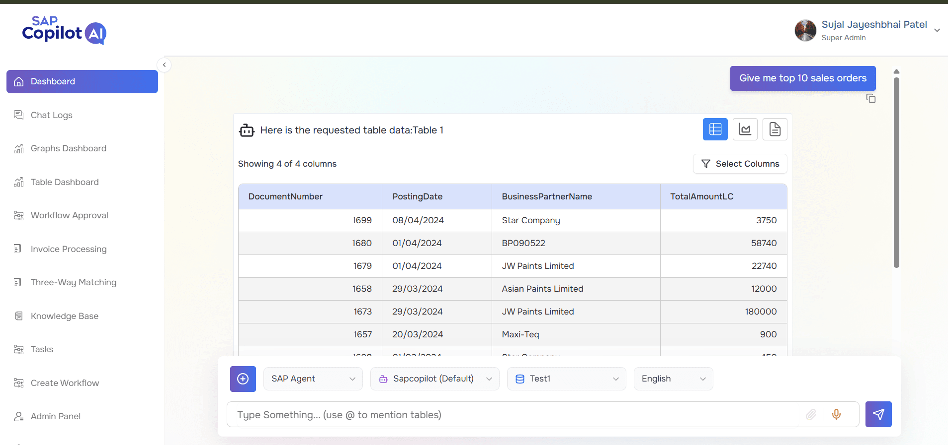 SAP Copilot — screenshot 2
